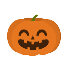 Halloween Emoticon Pumpkin