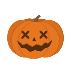 Halloween Emoticon Pumpkin