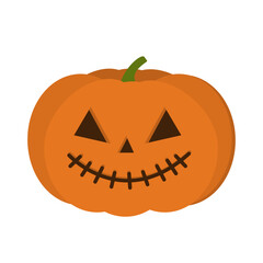 Halloween Emoticon Pumpkin