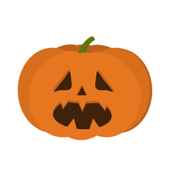 Halloween Emoticon Pumpkin