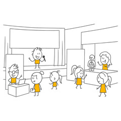 Professional Development Training Being Implemented to Enhance Employees' Knowledge.