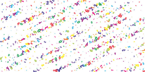 Concept of school background. Colorful childish