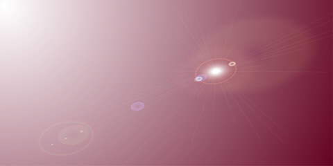 Bright Sunlight Flare on Black Background with Lens Effects. Lights and Lens Flares effect. Overlay, flare light transition, effects sunlight, lens flare, light leaks. High-quality stock images.