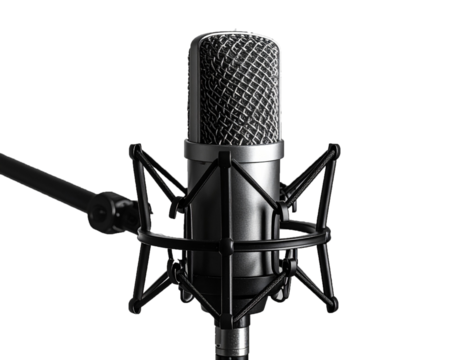 conic Vintage Microphone Symbol of Classic Radio Broadcasting