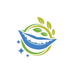 dental abstract logo modern style