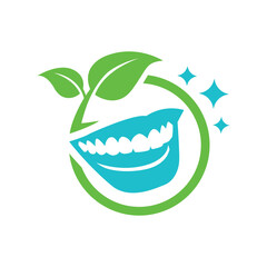 dental abstract logo modern style