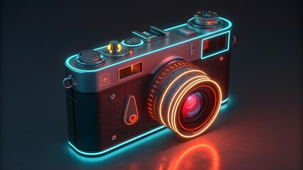 vintage photo camera