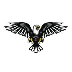 Obraz premium eagle abstract logo modern style