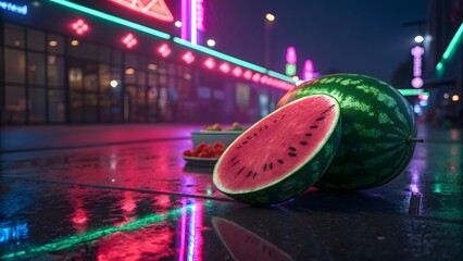 watermelon in the night