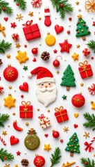 Christmas Decorations Digital Illustration