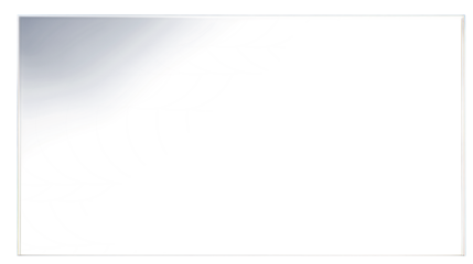 Realistic Transparent Glass, Window, Screen or Acrylic Panel with Glossy Finish and Light Reflections on Transparent Background	