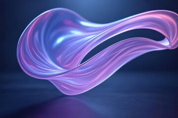 Abstract smoke and light background with flowing waves and patterns