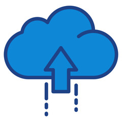Upload Cloud Icon For Design Elements