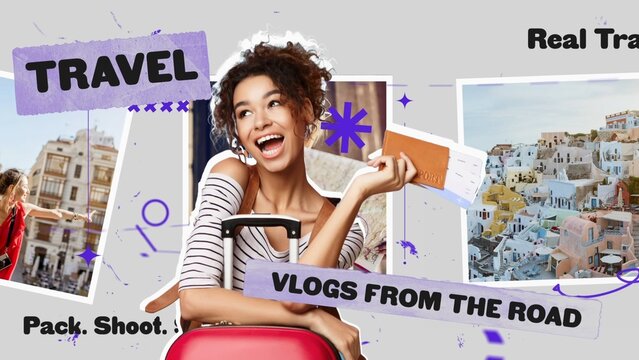Travel Vlogger Journey Intro