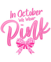 In October We Wear Pink