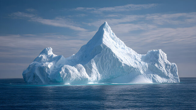 Majestic Antarctic Iceberg