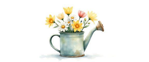 bouquet of tulips in vase