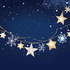 Illustration d&eacute;cor de no&euml;l.