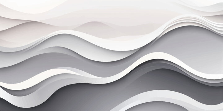 Colorful abstract wavy vector illustration design template for web banner or business backdrop