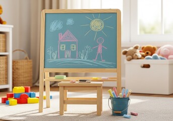 Drawing Board in Play Corner