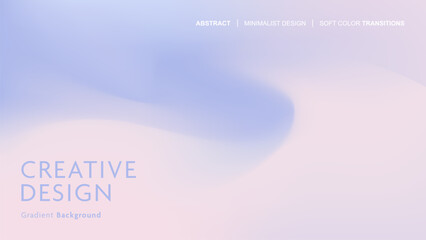 Modern gradient background with soft curves and smooth lighting. Glowing color wave backdrop.