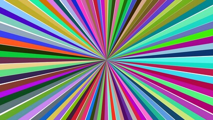 Colorful Abstract Burst of Light and Energy with Vibrant Stripes