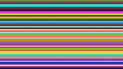 Colorful Stripes Abstract Background Pattern Design with Varied Hues and Thickness