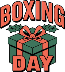 Boxing Day T-shirt design