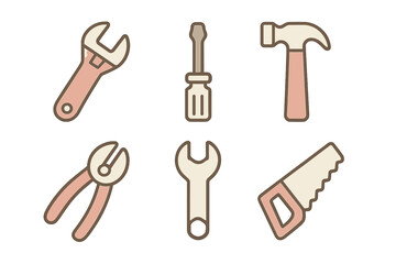 Various essential hand tools for home improvement, construction, and general repair tasks