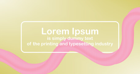 Gradient Abstract Background with Liquid Mesh and Editable Text Presentation Design