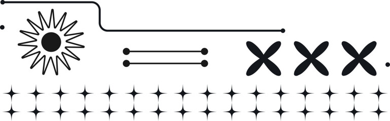 Futuristic Y2k Element