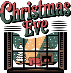 Christmas Eve T-shirt design