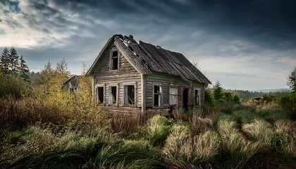 abandoned old house