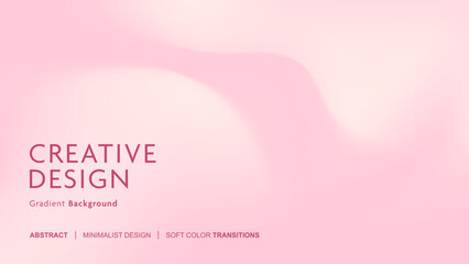 Modern gradient background with soft curves and smooth lighting. Glowing color wave backdrop.