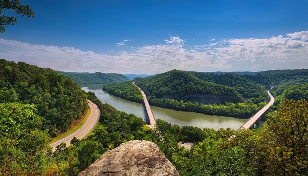 natchez trace parkway tennessee and mississippi usa