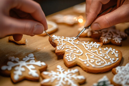 christmas gingerbread man