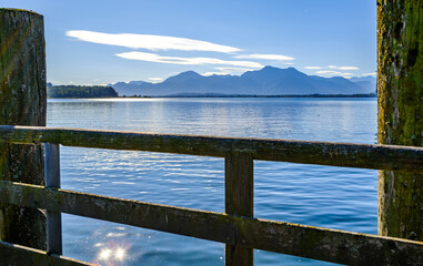 lake chiemsee in bavaria