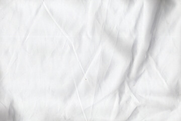 White Wrinkled Cotton Textures