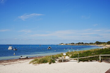 Thomson Bay Beach on Rottnest Island near Perth, Australia - オーストラリア パース ロットネスト島 トムソン湾 ビーチ