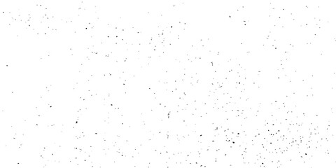 Black and white grunge texture paper with vintage paint design drops on a rough dusty wall surface backdrop