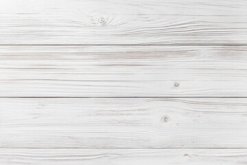 White wooden plank background with natural grain texture and knots, ideal for product mockups, packaging design, advertising templates, and creative digital projects