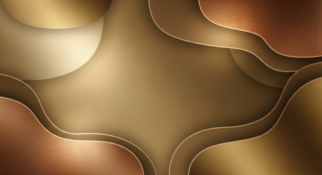 Abstract geometric shapes with a gradient background.