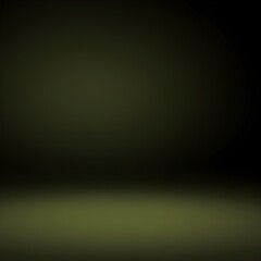Dark moody olive green studio backdrop with soft spotlight for product showcase or display