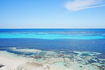 Parker Point and Salmon Bay on Rottnest Island near Perth, Australia - オーストラリア パース ロットネスト島 パーカーポイント
