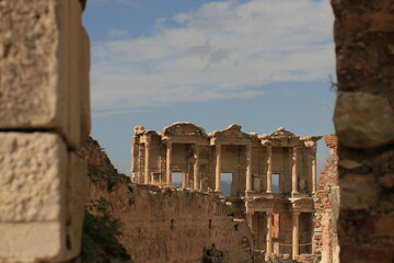 Library of Celsus in Ephesus Ancient City
