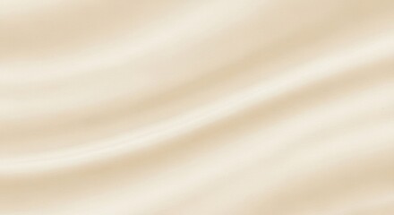 A beige and white abstract background with smooth, flowing lines.
