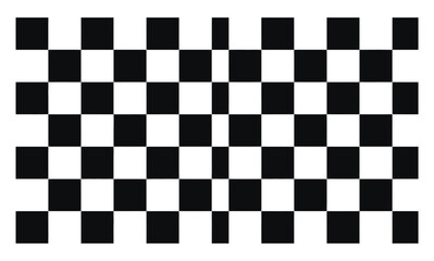 Obraz premium Black and White Checkerboard Pattern Background With Rows and Columns
