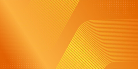Orange abstract background. Minimal pattern. Vibrant gradient geometric lines. Modern design. Suit for banner, cover, business, flyer, poster, website, brochure, corporate line gradient