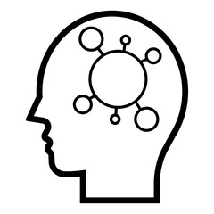 Artificial intelligence Icons , logo, illustration, vector