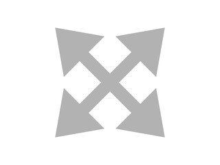 cross arrow icon
